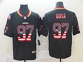 Nike 49ers 97 Nick Bosa Black USA Flag Fashion Limited Jersey,baseball caps,new era cap wholesale,wholesale hats